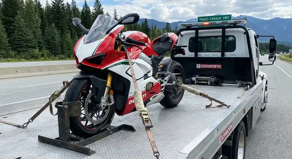 st. Louis motorcycle tow truck service